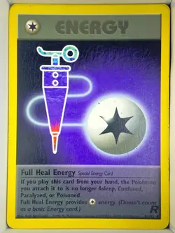 Full Heal Energy 81/82, Team Rocket, English, Pokemon - Image 1