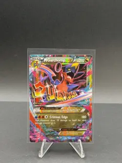 Pokemon TCG- 2016 M Garchomp EX XY168 Black Star Promo MP - Image 1