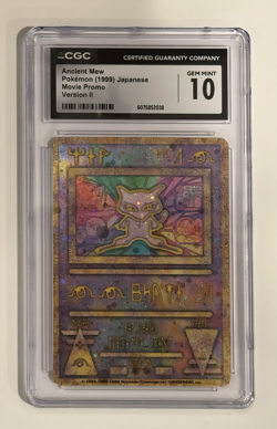Pokemon Ancient Mew | Japanese Promo Corrected | CGC 10 Gem Mint - Image 1
