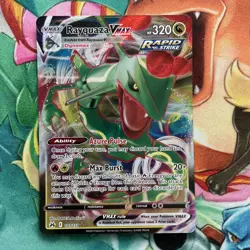 Pokemon TCG Rayquaza VMAX Crown Zenith 101/159 Holo Ultra Rare - Image 1