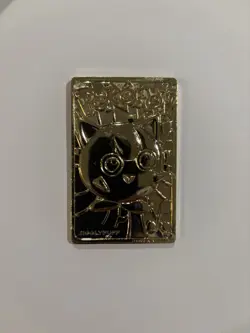 1999 Pokemon Burger King 23K Gold Plated Bar - Jigglypuff With COA & Ball - Image 4