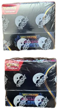 Pokemon 2 X MEGA EVOLUTION PHANTASMAL FLAMES booster boxes 2 total boxes - Image 1