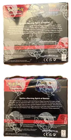 Pokemon 2 X MEGA EVOLUTION PHANTASMAL FLAMES booster boxes 2 total boxes - Image 2