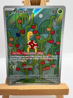 Pokemon Mega Evolutions - 136/132 Shuckle - Illustration Rare - NM/M - Image 1