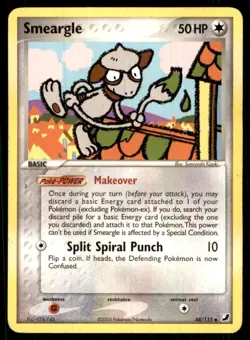 2005 EX - Unseen Forces Smeargle Basic/Uncommon #48 - Image 1