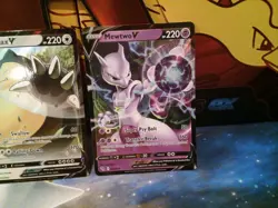 Pokemon tcg mewtwo and Snorlax v ultra rare cards pokemon tcg - Image 2