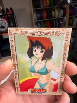 1998 AMADA YU-GI-OH! TRADING CARD #16 TEA GARDNER TOEI ANIMATION - NEAR MINT - Image 3