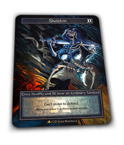 Sorcery Gothic Skeleton Promo Card NM Alpha Investments (FREE SHIPPING) - Image 1