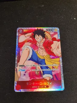 Monkey D. Luffy OP01-024 SR ROMANCE DAWN - ONE PIECE Card Game Japanese - Image 1
