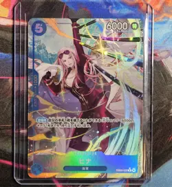 2025 One Piece Card Game Japanese Hina R Parallel EB03-025 - Image 1