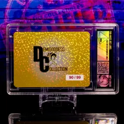 2B NieR Waifu Trading Card Encased #90/99 Gold Foil Demigoddess Collection SLAB - Image 5