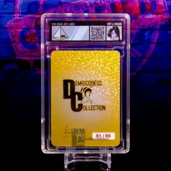 Tifa Lockhart Waifu Card Encased #81/99 Gold Demigoddess Collection SLAB FF7 - Image 5
