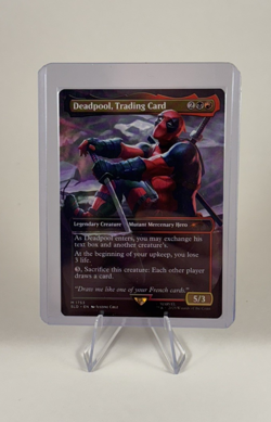 MTG Deadpool, Trading Card (1753/2392) Secret Lair Drop Series LP Regular - Image 1