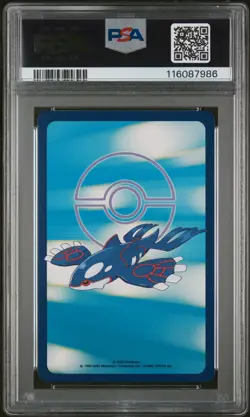 PSA 10 - Pikachu Ace of Spades Pokemon Sapphire Poker Playing Card 2003 LOW POP - Image 2