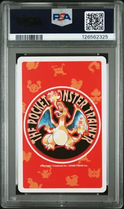 PSA 10 - Moltres 4 of Clubs Pokemon Red Poker Playing Card Vintage 1996 LOW POP - Image 2