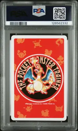 PSA 10 - Abra 8 of Spades - Pokemon Red Poker Playing Card Vintage 1996 LOW POP - Image 2