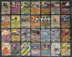 POKEMON PRISMATIC EVOLUTIONS UMBREON EX MEGA CHARIZARD EX GENGAR +FA 28 CARD LOT - Image 1