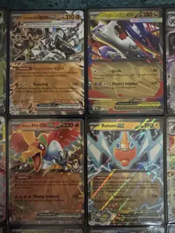 POKEMON PRISMATIC EVOLUTIONS UMBREON EX MEGA CHARIZARD EX GENGAR +FA 28 CARD LOT - Image 3