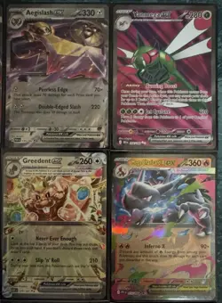 POKEMON PRISMATIC EVOLUTIONS UMBREON EX MEGA CHARIZARD EX GENGAR +FA 28 CARD LOT - Image 4