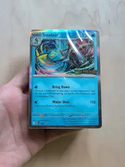 Inteleon Mega Evolution Stamped Build and Battle Promo Sealed 40 Card Deck - Image 1