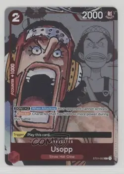 2022 One Piece Card Game: 25th Anniversary Premium Collection Usopp #ST01-002 - Image 1