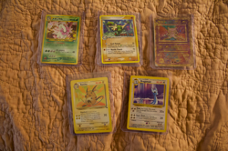 vintage pokemon TCG cards lot holo, japanese, rare cards - Image 2