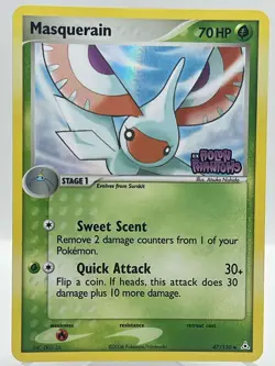 Masquerain 47/110 EX Holon Phantoms Reverse Holo 2006 Vintage Pokemon TCG Card - Image 1