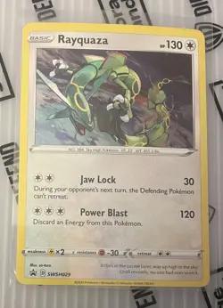 Rayquaza - SWSH029 - SWSH: Sword & Shield Promo Cards (SWSD) - Image 1