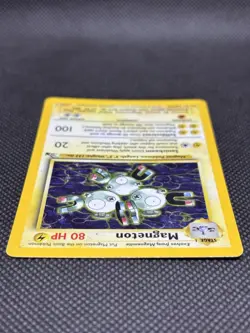 Pokemon TCG Magneton Fossil Holo Rare Card 11/62 Unlimited - Image 4