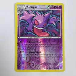 Pokemon Gengar TCG Reverse Holo Rare Card XY Breakthrough 60/162 - Image 1