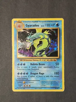 Pokemon Gyarados TCG Holo Rare Card 34/108 Evolutions XY - Image 1