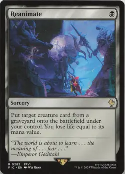 Reanimate R Commander: FINAL FANTASY 282 NM MTG - Image 1