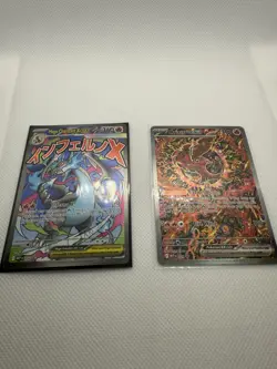 Pokemon TCG Mega Charizard X EX 023 & Oricorio EX 024 Phantasmal Flames Promo - Image 1