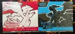 Pokemon Center Black Bolt & White Flare Elite Trainer Box ETB Set New Sealed - Image 1