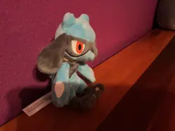 Pokemon Center Riolu 5" Fit Sitting Cuties Plush Doll New For Kids and Teens - Image 2