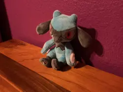 Pokemon Center Riolu 5" Fit Sitting Cuties Plush Doll New For Kids and Teens - Image 3