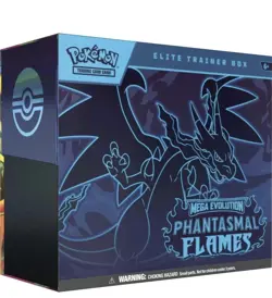 Pokemon Mega Evolution Phantasmal Flames Elite Trainer Box - Image 1