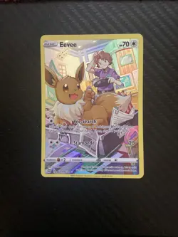 Pokemon TCG Eevee TG11/TG30 Sword & Shield Brilliant Stars NM - Image 1