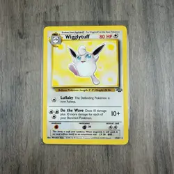 Pokemon TCG Wigglytuff Jungle 32/64 Unlimited Rare LP Wizards - Image 1