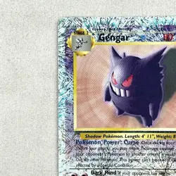 Gengar 11/110 Legendary Collection Reverse Holo LP Pokemon TCG Vintage - Image 4