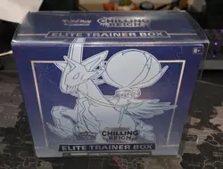 Pokemon TCG Chilling Reign ETB Elite Trainer Box Sealed With Protector. - Image 1