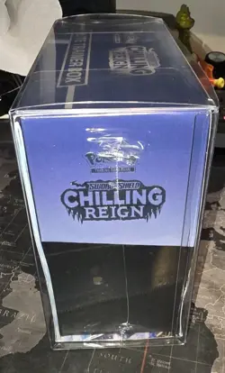 Pokemon TCG Chilling Reign ETB Elite Trainer Box Sealed With Protector. - Image 2