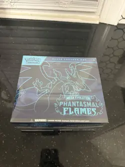 Pokemon TCG Mega Evolution Phantasmal Flames Elite Trainer Box ETB NEW - Image 1