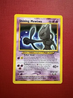 Pokemon TCG Shining Mewtwo Neo Destiny 109/105 Holo Unlimited Shiny Holo Rare - Image 1