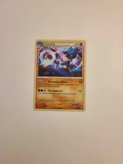 Pokemon TGC 2011 Lucario Call of Legends 14/95 Shattered Ice Holo Near Mint - Image 1