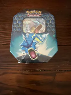 Pokemon TCG - Hidden Fates - Gyarados GX Tin - Factory Sealed New in Box 820650804816 - Image 1
