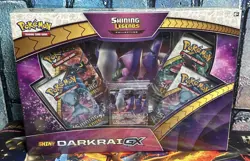 2018 POKEMON SHINING LEGENDS COLLECTION SHINY DARKRAI GX BOX SET SEALED - Image 1