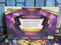 2018 POKEMON SHINING LEGENDS COLLECTION SHINY DARKRAI GX BOX SET SEALED - Image 2