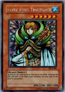 Yugioh World Championship 2004: GBA Promo #WC4-001 Fairy King Truesdale NM - Image 1