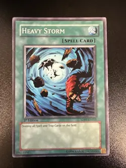 Heavy Storm SD09-EN025 Common 1st Edition LP - Image 1